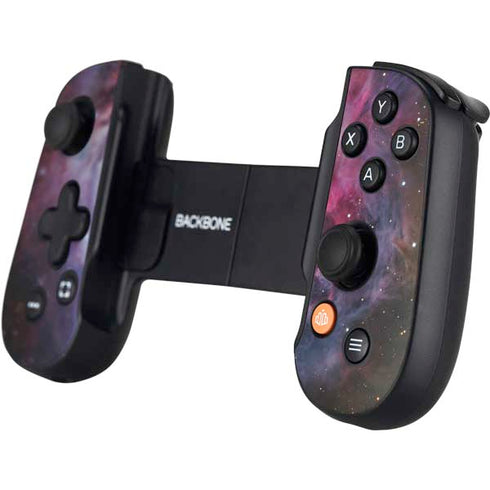 The Orion Nebula Pink Backbone One for iPhone Game Controller Skin