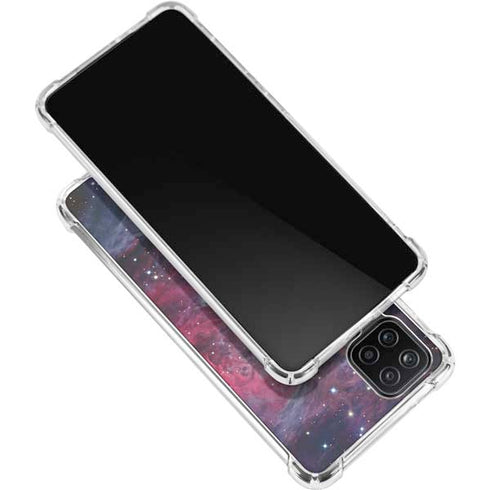 The Orion Nebula Pink Galaxy A12 Clear Case