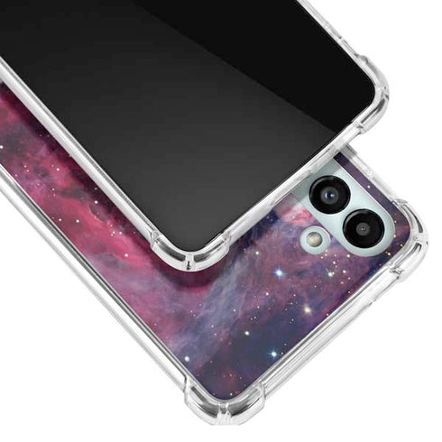 The Orion Nebula Pink Galaxy A13 5G Clear Case