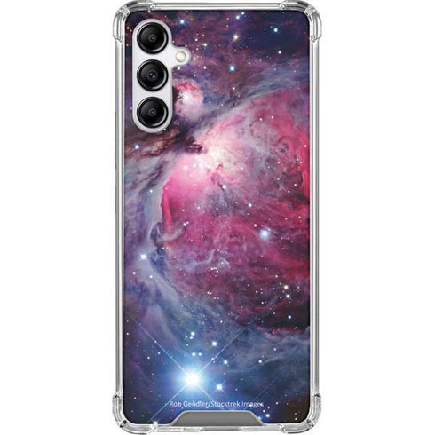 The Orion Nebula Pink Galaxy A14 5G Clear Case