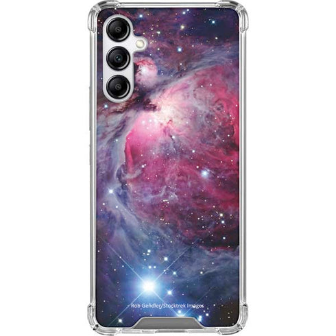 The Orion Nebula Pink Galaxy A15 5G Clear Case