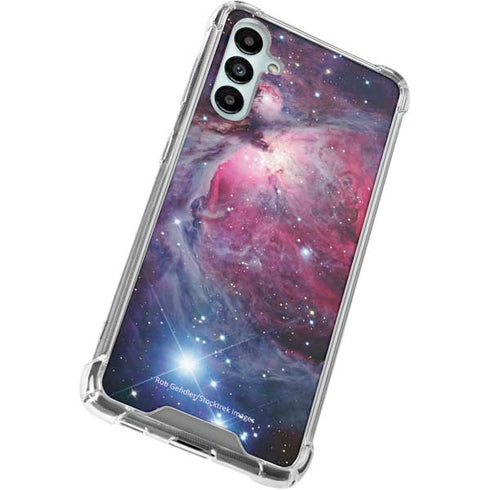 The Orion Nebula Pink Galaxy A15 5G Clear Case