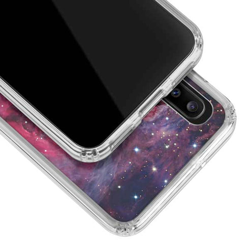The Orion Nebula Pink Galaxy A30 Clear Case
