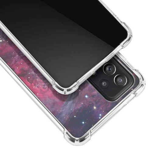 The Orion Nebula Pink Galaxy A52 5G Clear Case