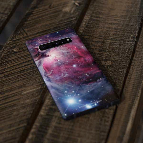 The Orion Nebula Pink Galaxy S10 Plus Skin
