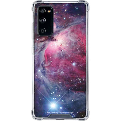 The Orion Nebula Pink Galaxy S20 FE Clear Case