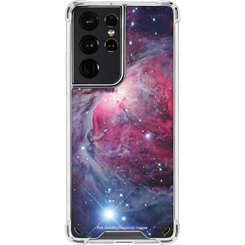 The Orion Nebula Pink Galaxy S21 Ultra 5G Clear Case