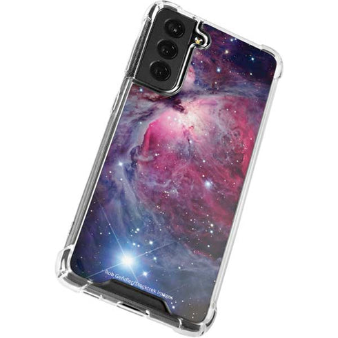 The Orion Nebula Pink Galaxy S22 Plus Clear Case