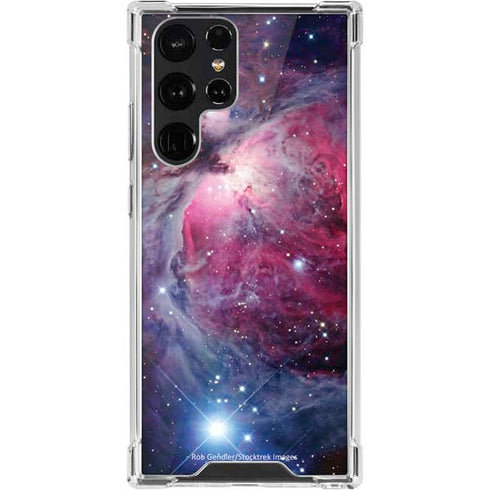 The Orion Nebula Pink Galaxy S22 Ultra Clear Case