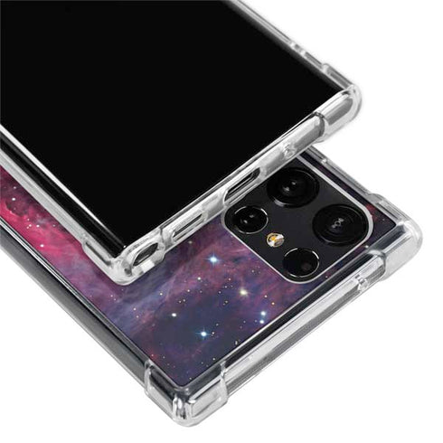 The Orion Nebula Pink Galaxy S22 Ultra Clear Case