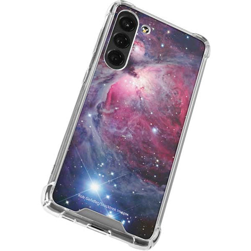 The Orion Nebula Pink Galaxy S23 Plus Clear Case