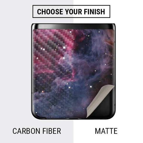 The Orion Nebula Pink Galaxy Z Flip Skin