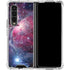 The Orion Nebula Pink Galaxy Z Fold4 5G Clear Case
