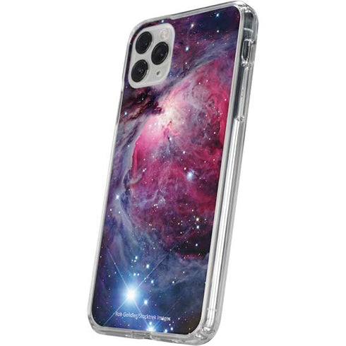 The Orion Nebula Pink iPhone 11 Pro Clear Case