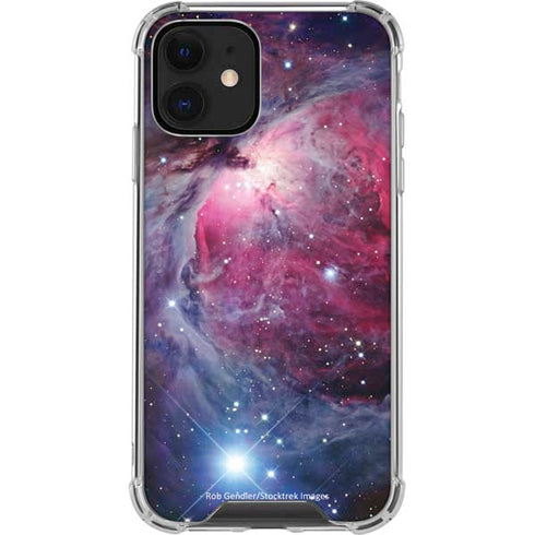 The Orion Nebula Pink iPhone 12 Clear Case