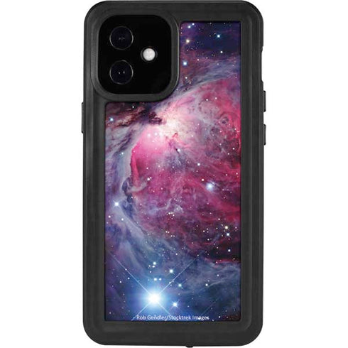The Orion Nebula Pink iPhone 12 Mini Waterproof Case