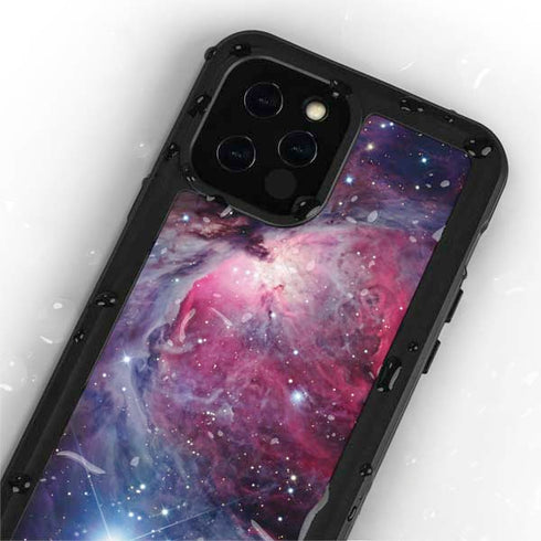 The Orion Nebula Pink iPhone 12 Pro Waterproof Case