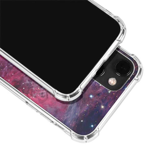 The Orion Nebula Pink iPhone 13 Mini Clear Case