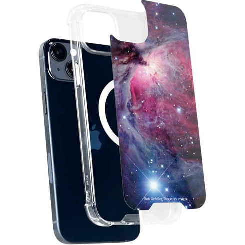 The Orion Nebula Pink iPhone 15 Plus MagSafe Case