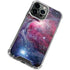 The Orion Nebula Pink iPhone 14 Pro Clear Case