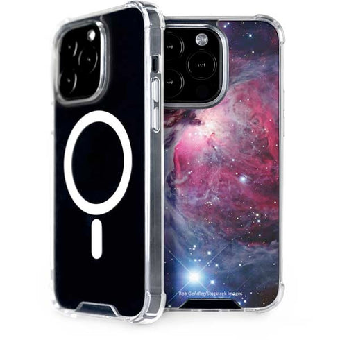The Orion Nebula Pink iPhone 15 Pro MagSafe Case