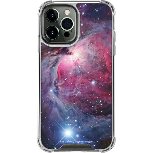 The Orion Nebula Pink iPhone 14 Pro Max Clear Case