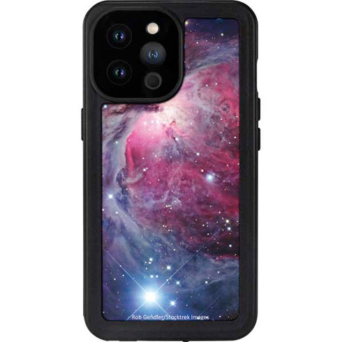 The Orion Nebula Pink iPhone 14 Pro Max Waterproof Case