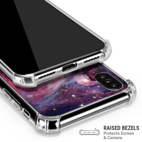 The Orion Nebula Pink iPhone XS Max Clear Case