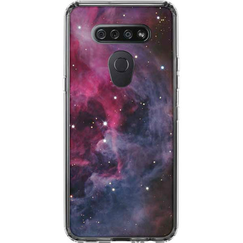 The Orion Nebula Pink LG K51/Q51 Clear Case