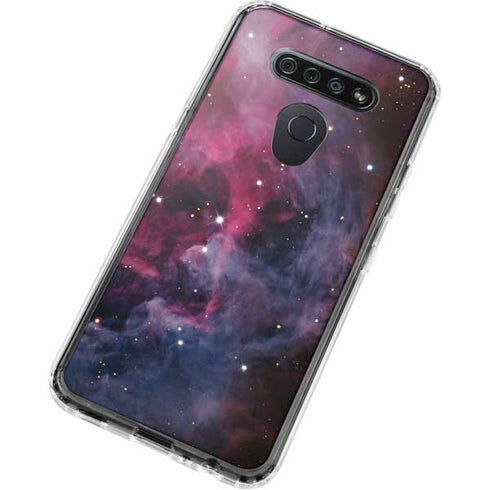 The Orion Nebula Pink LG K51/Q51 Clear Case