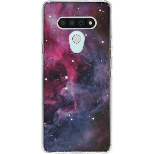 The Orion Nebula Pink LG Stylo 6 Clear Case