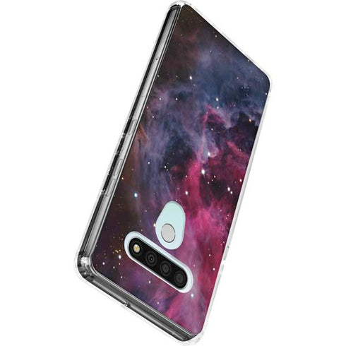 The Orion Nebula Pink LG Stylo 6 Clear Case