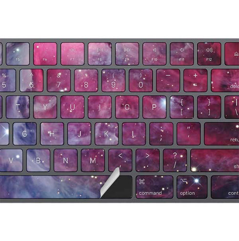 The Orion Nebula Pink Magic Keyboard with Numeric Keypad Skin