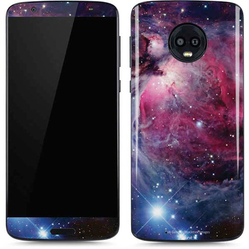 The Orion Nebula Pink Moto G6 Skin