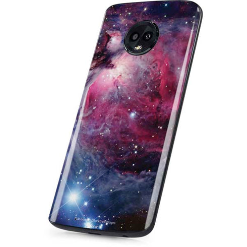 The Orion Nebula Pink Moto G6 Skin