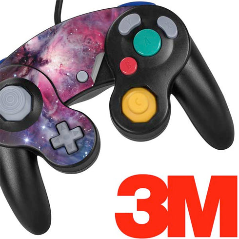 The Orion Nebula Pink Nintendo GameCube Controller Skin