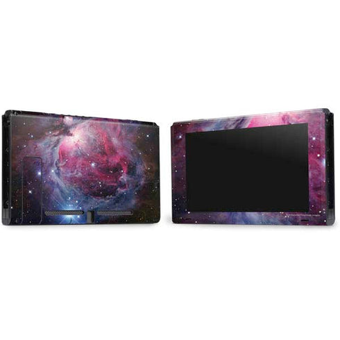 The Orion Nebula Pink Nintendo Switch Bundle Skin