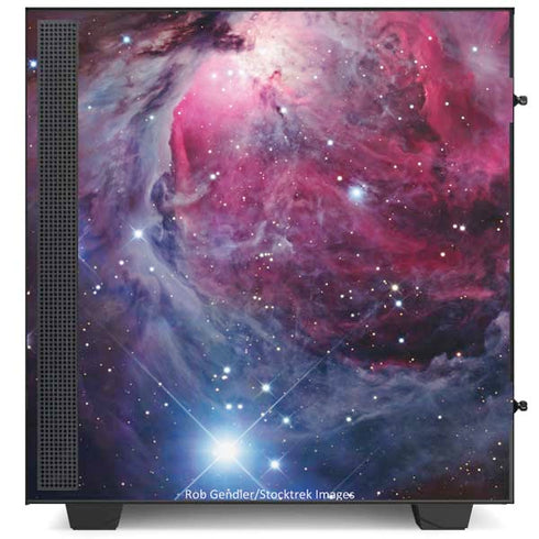 The Orion Nebula Pink NZXT H510 Compact ATX Mid-Tower Case Skin