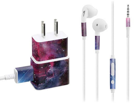 The Orion Nebula Pink Phone Charger Skin