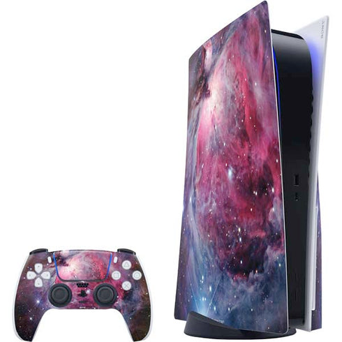 The Orion Nebula Pink PS5 Bundle Skin