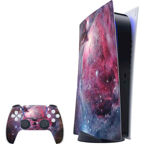 The Orion Nebula Pink PS5 Digital Edition Bundle Skin
