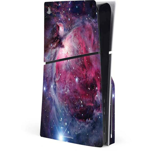 The Orion Nebula Pink PS5 Slim Disk Console Skin