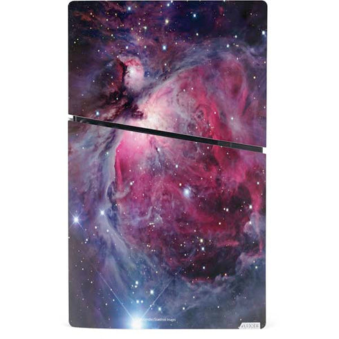 The Orion Nebula Pink PS5 Slim Digital Edition Bundle Skin