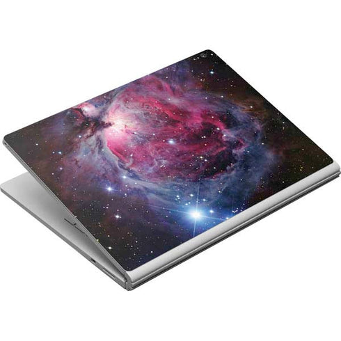 The Orion Nebula Pink Surface Book Skin