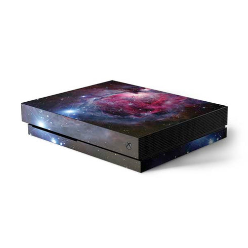 The Orion Nebula Pink Xbox One X Console Skin