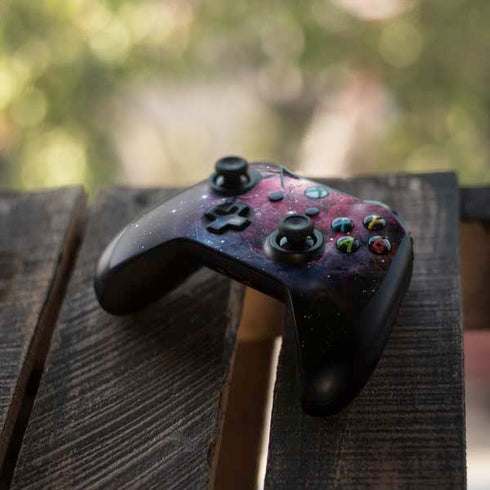 The Orion Nebula Pink Xbox One X Controller Skin