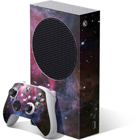 The Orion Nebula Pink Xbox Series S Bundle Skin