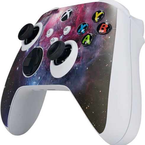 The Orion Nebula Pink Xbox Series S Controller Skin