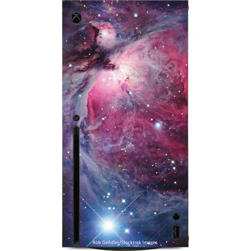 The Orion Nebula Pink Xbox Series X Console Skin