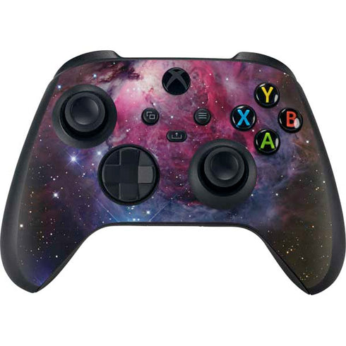 The Orion Nebula Pink Xbox Series X Controller Skin